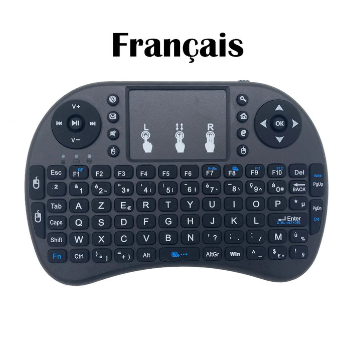 I8 Mini Wireless Keyboard 2.4G Touch Air Mouse For Android Tv Box Pc