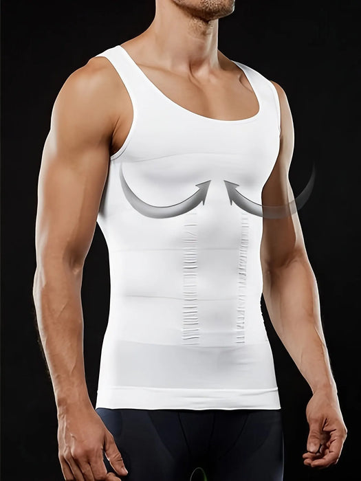 Mens Slimming Compression Tank Top