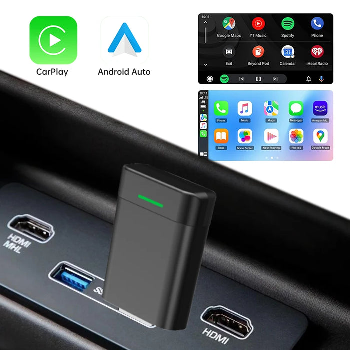 Wireless Carplay Android Auto Adapter For Nissan - Plug & Play Wifi Fast Connect