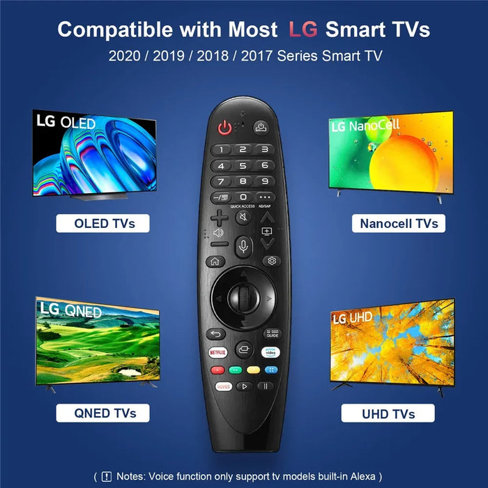 Lgtv Replacement Voice Remote For Smart Tv 2017 - 2020 Models