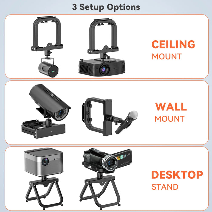 360 Adjustable Ceiling Mount For Led/Lcd Projectors