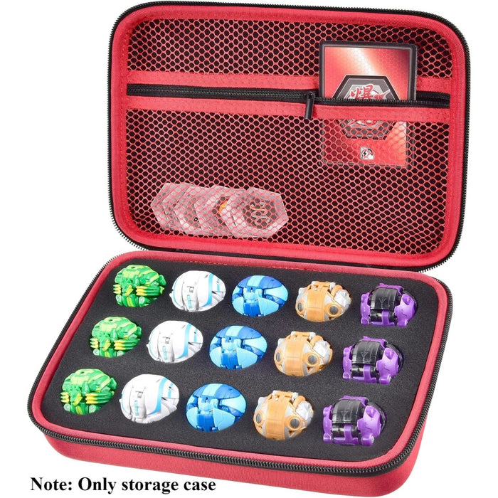 Toy Organizer Storage Case Compatible With Bakugan Figures Bakucores And Armored Alliance Geogan Rising Battle Action Figure