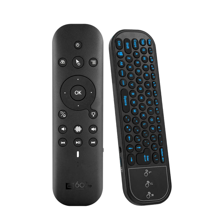 2.4G Voice Remote Control For Android Tv Box - Backlit Air Mouse With Ir Learning