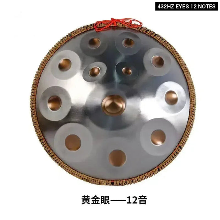 432Hz 440Hz 9 10 12 Notes D Major Professional Authentic Handpan Steel Tongue Drum For Yoga And Meditation