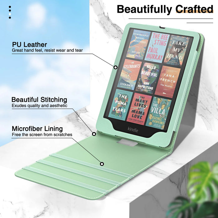 For 7" / 6.8"Kindle Paperwhite 12Th / 11Th Gen 2024 / 2021 & Kindle Coloursoft Signature Edition Flip Stand Case