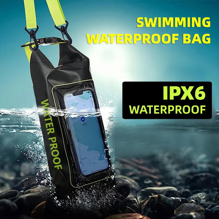 2l Waterproof Touch Screen Dry Bag for Outdoor Sports