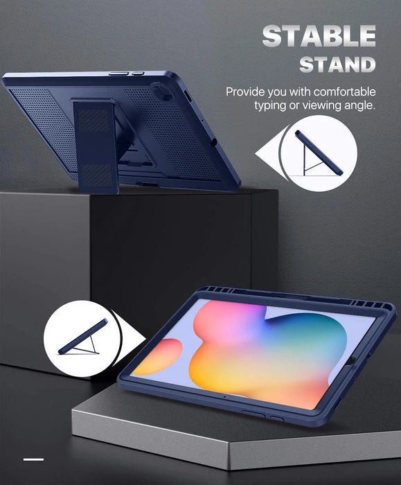 For Samsung Galaxy Tab S6 Lite 10.4 Inch 2022 / 2020 Heavy Duty Shockproof Full Body Rugged Case