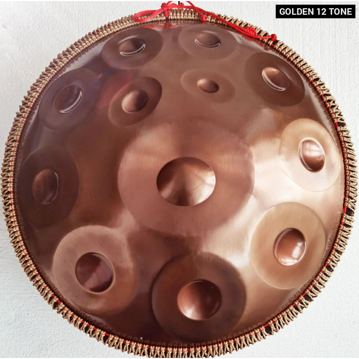 D Major 12 Note Handpan Steel Tongue Drum With Bag Holder