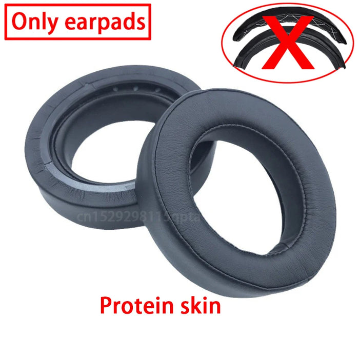 Pair of Replacement Ear Pads For Corsair Hs50 / Hs60 / Hs70 Pro Headphones Pu Leather Ear Covers For Earmuffs And Headband