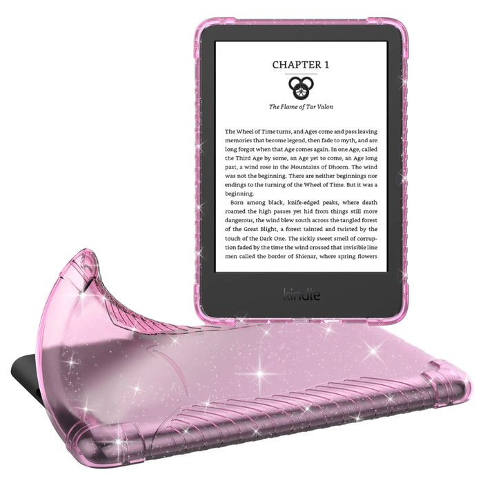 For 6" Kindle 11Th Generation-2022 Release Ultra Clear Soft Flexible Transparent Tpu Skin Bumper Back Case