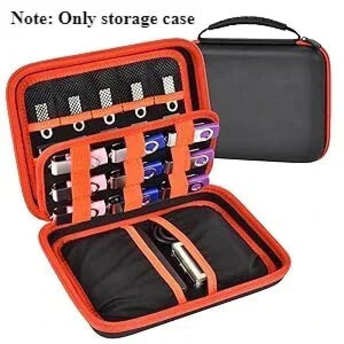 Usb Flash Drive Case - Thumb Drive Holder Organizer Memory Card Sd Sdxc Sdhc Card Storage Bag