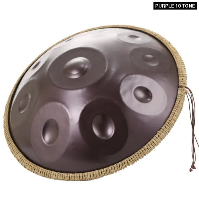 9 10 12 Notes 22 Inch 440Hz Handpan Steel Tongue Drum For Meditation