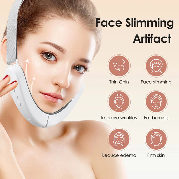 Facial Vibration Lifter For V Line Up And Anti Wrinkle