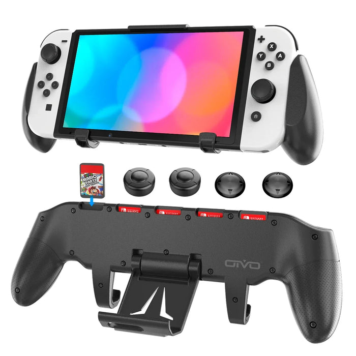 Adjustable Grip Holder For Nintendo Switch 5 Card Slots