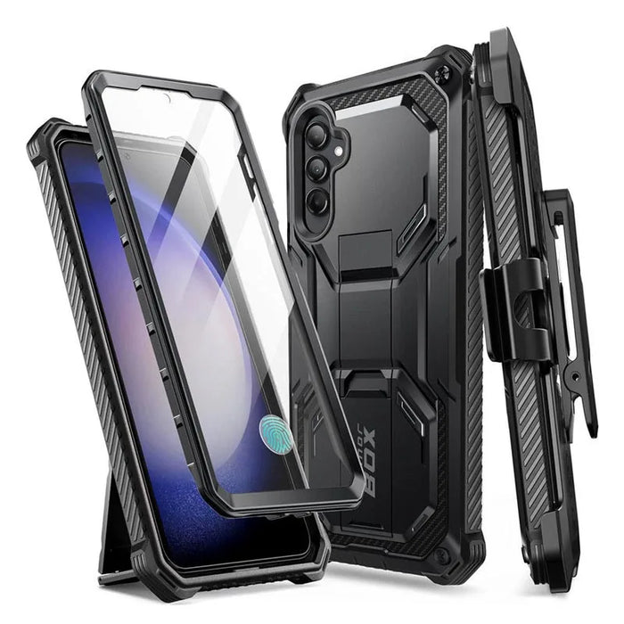 For Samsung Galaxy S24 Fe 6.7 Inch Armorbox Full-Body Rugged Phone Case With Built-In Screen Protector