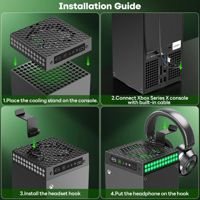 Xbox Series X Cooling Fan Dust Filter Holder