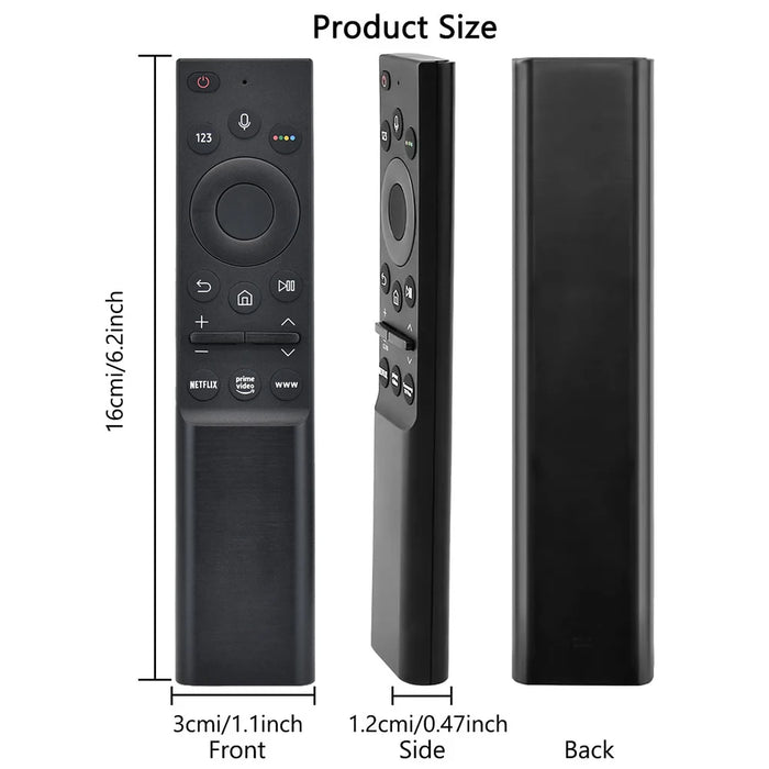 Universal Remote For Samsung Smart Tv - Fits Ua75Au8000 Qn43Ls03Aafxza Qn65Q70Aafxza