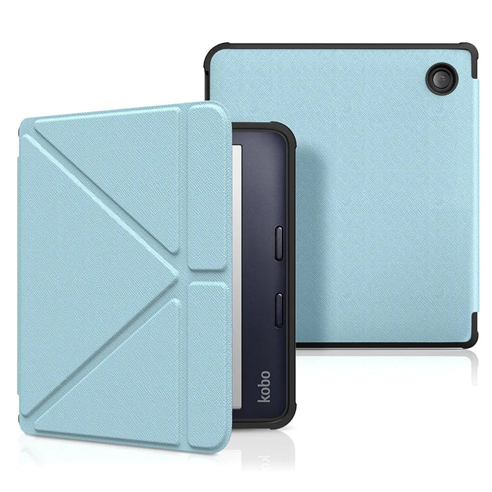 For 7" Kobo Libra Colour 2024 Slim Premium Pu Leather Sleeve Stand Case Supports Auto Sleep