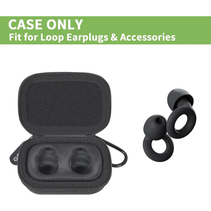 Case Compatible With Loop Quiet Ear Plugs And Loop Switch - Portable Storage Holder For Earplugs And Accessories