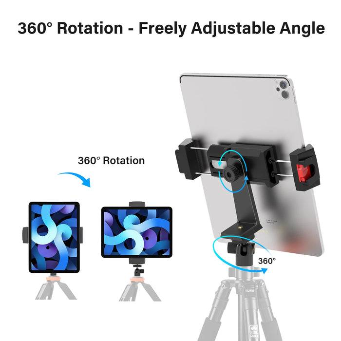 360 Swivel Tablet Phone Tripod Mount