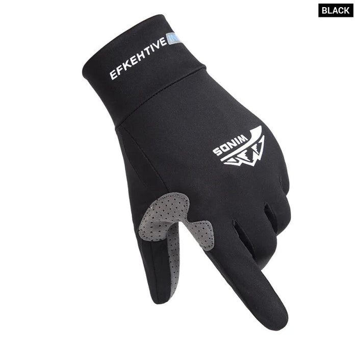 Breathable Touchscreen Cycling Gloves For Summer Outdoor Activities