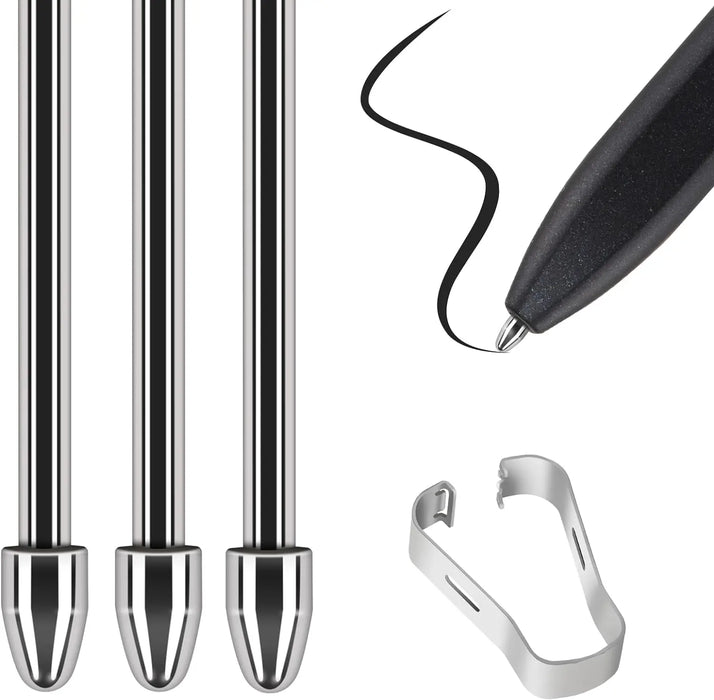Titanium Alloy Stylus Pen Tips 4096 Pressure Sensitivity & Tilt Support Samsung Tablet Compatible