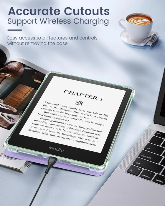 For 6.8" Kindle Paperwhite 11Th Generation 2021 & Kindle Paperwhite Signature Edition Ultra Clear Soft Transparent Tpu Case