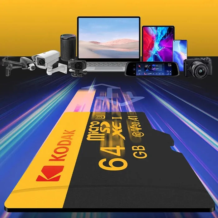 Kodak 32gb / 64gb Micro Sd Card For Phone / Pc / Camera / Game Switch