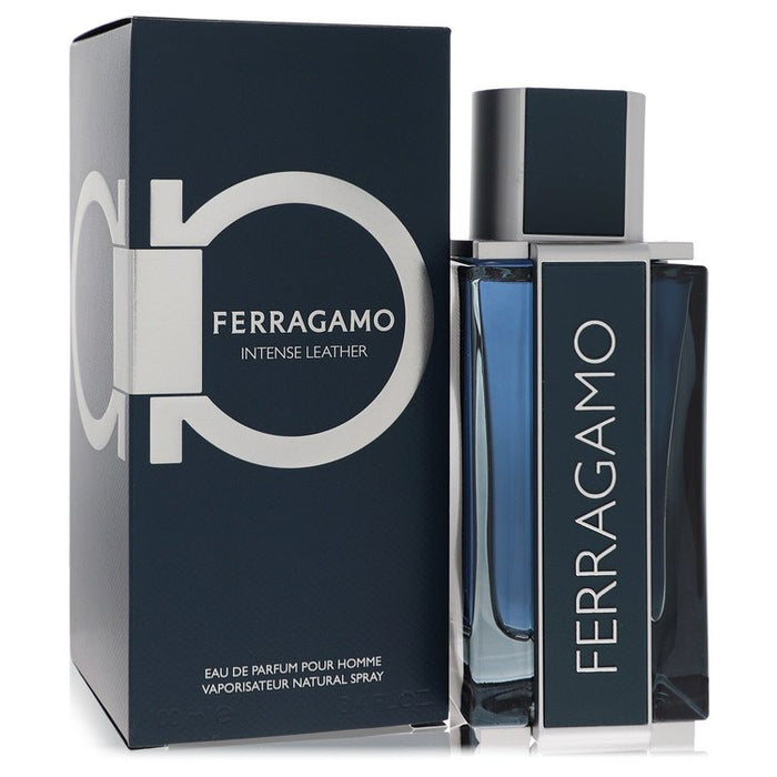 Salvatore Ferragamo Intense Leather Eau De Parfum Spray For Men-100 Ml