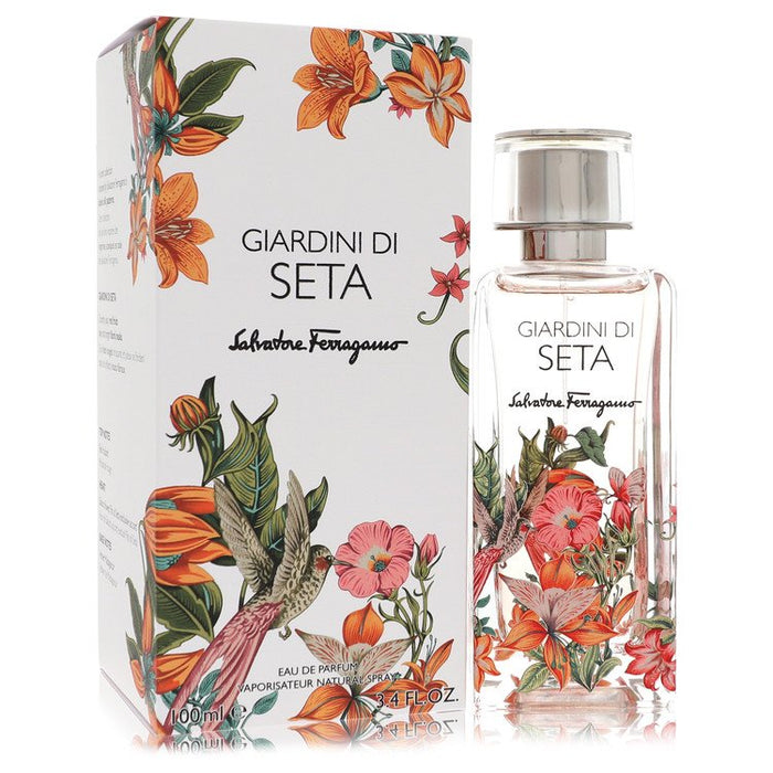 Giardini Di Seta Eau De Parfum Spray By Salvatore Ferragamo For Women-100 Ml