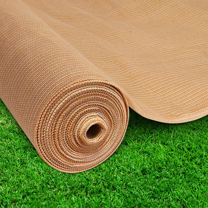 50% Shade Cloth 1.83X50M Shadecloth Sail Heavy Duty Beige