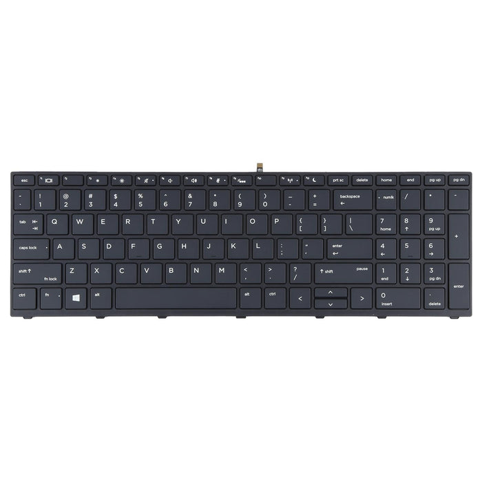 For Hp Probook 450 G5 455 G5 470 G5 650 G4 650 G5 Us Version Keyboard With Backlight Black