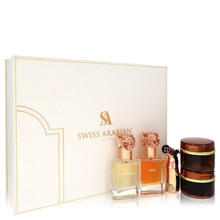 Swiss Arabian Bakhoor Dukhoon Al Haram Gift Set For Men