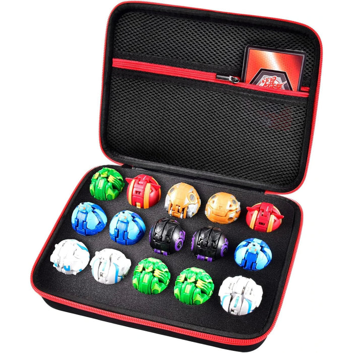 Toy Organizer Storage Case Compatible With Bakugan Figures Bakucores And Armored Alliance Geogan Rising Battle Action Figure