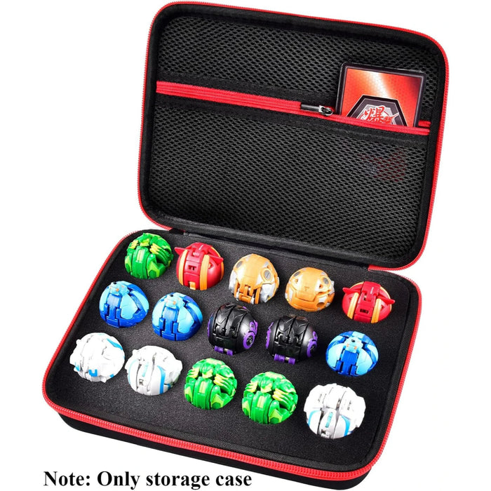 Toy Organizer Storage Case Compatible With Bakugan Figures Bakucores And Armored Alliance Geogan Rising Battle Action Figure