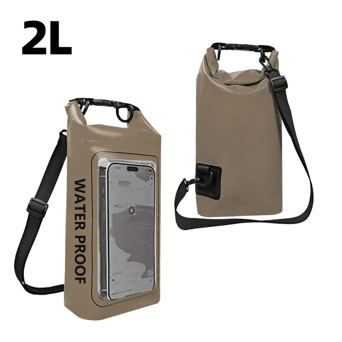 2l Waterproof Touch Screen Dry Bag for Outdoor Sports