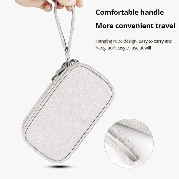 Compact Multi Layer Digital Storage Bag for Travel