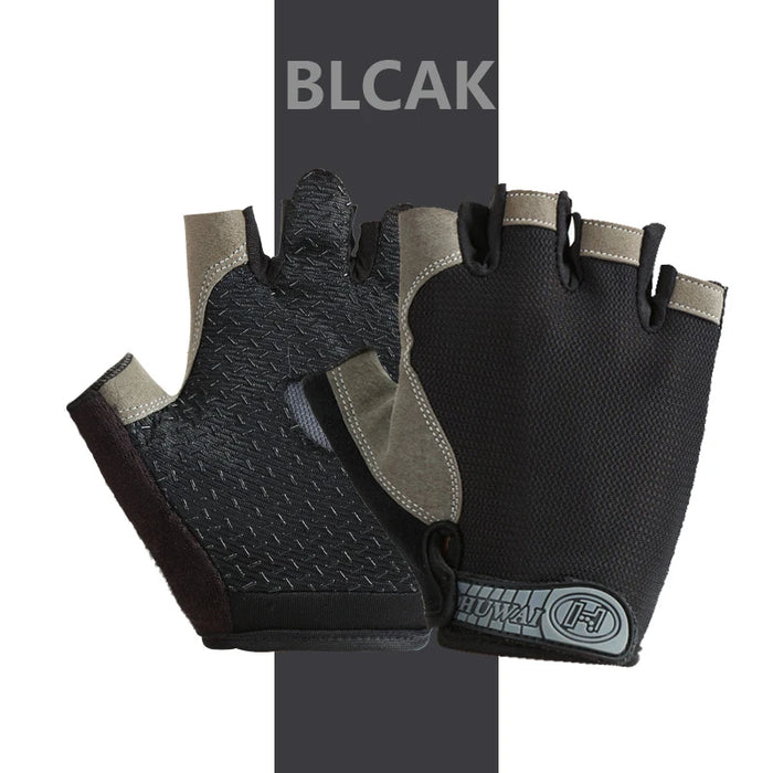 Breathable Fingerless Cycling Gloves For Fitness Training