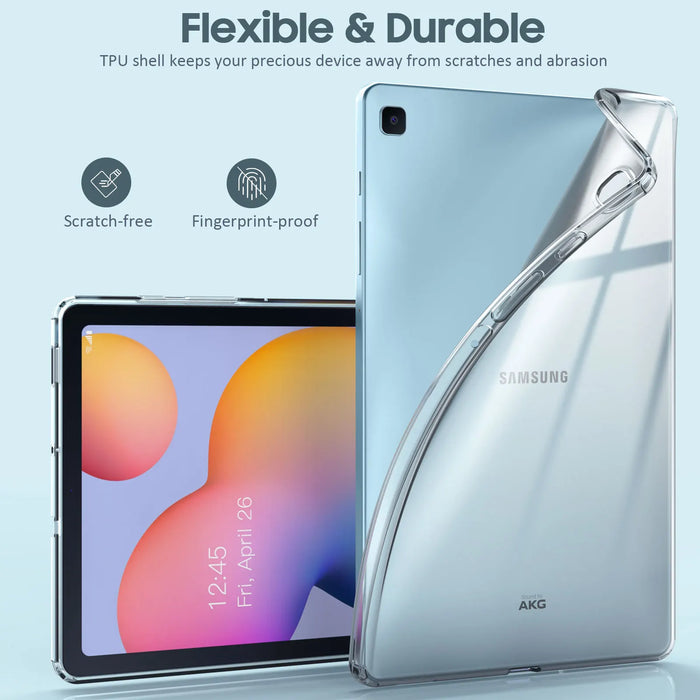 For Samsung Galaxy Tab S6 Lite 10.4 Inch 2024 / 2022 / 2020 Ultra Slim Tpu Clear Case