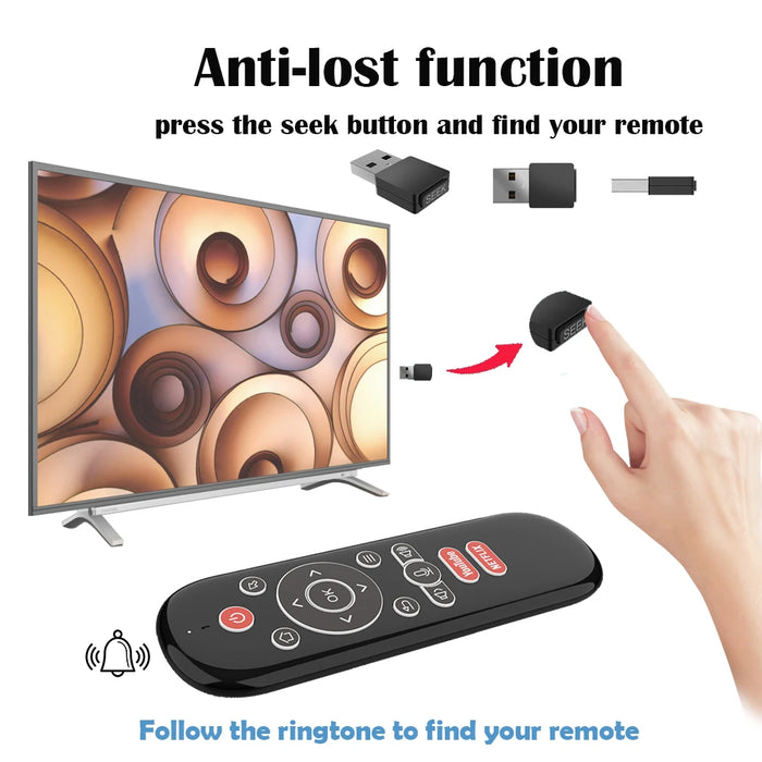 2.4G Rf Air Mouse Remote For Android Tv Box - W1 Plus Mini Keyboard