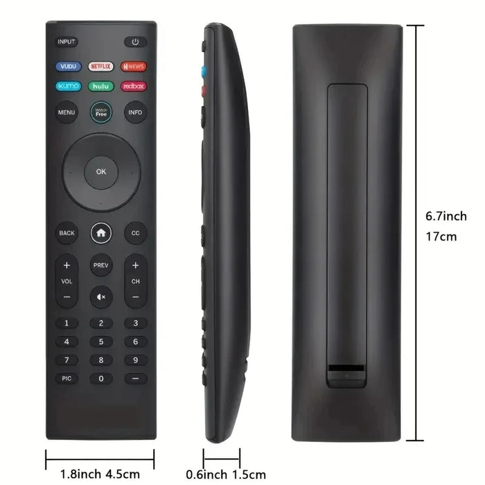 Universal Remote Xrt140 For Vizio Lcd Led Hdtvs - 4K Smart Tvs