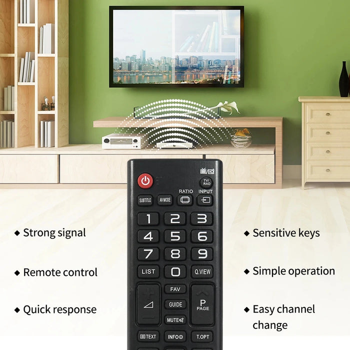 Universal Remote Control For Lg Smart Tv - Akb73715603 Compatible - Fits Various Lg Smart Tv Models