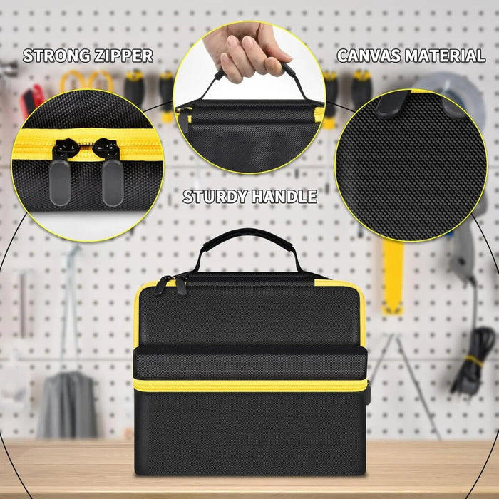 Carrying Case Bag Compatible With Dewalt Dcf682N1 / Dcf680N2 8V Max Cordless Screwdriver Rechargeable Gyroscopic