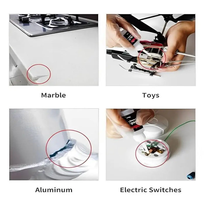 Fast Dry Multi Purpose Glue For Wood Plastic Repair