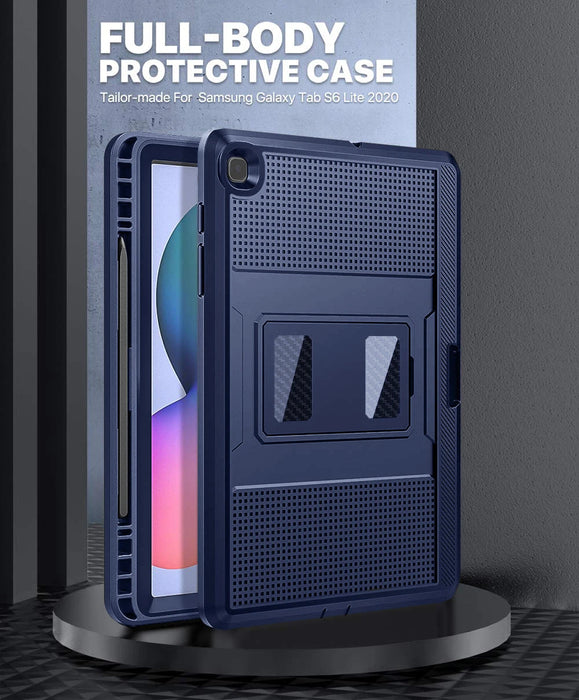 For Samsung Galaxy Tab S6 Lite 10.4 Inch 2022 / 2020 Heavy Duty Shockproof Full Body Rugged Case