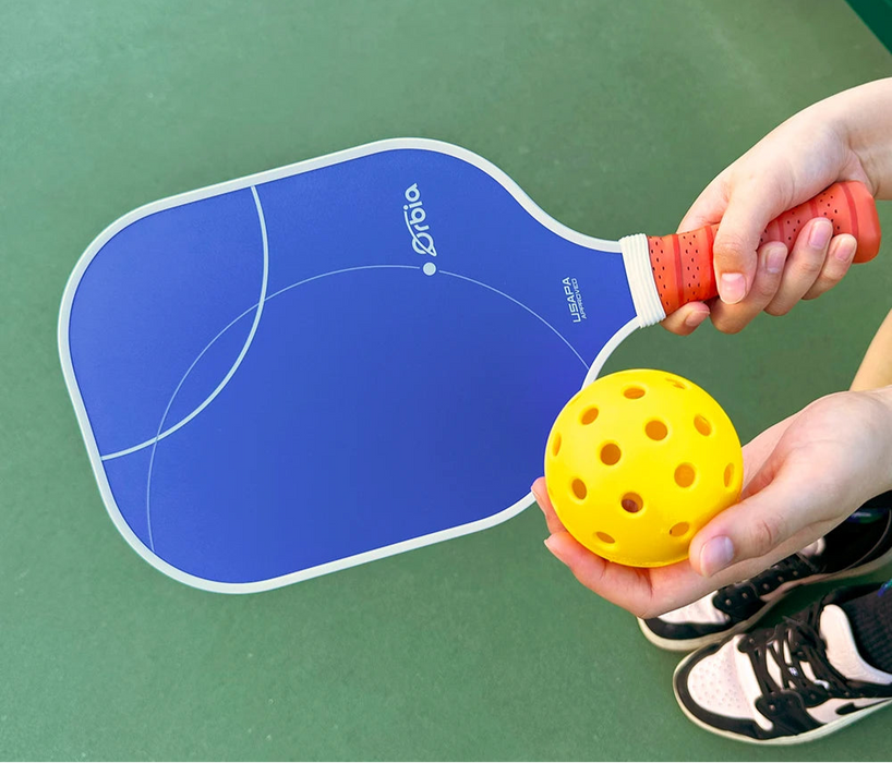 16Mm USAPA Uv Print Pickleball Paddle Set 4 Balls Net Bag