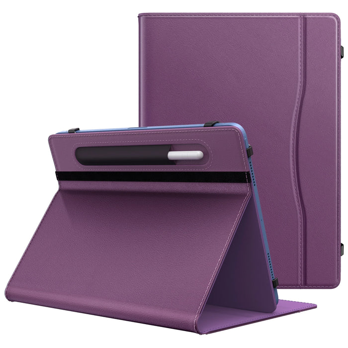 For Android Tablet Protective Stand Folio 9-10.1 Inch Case With Pen Holder