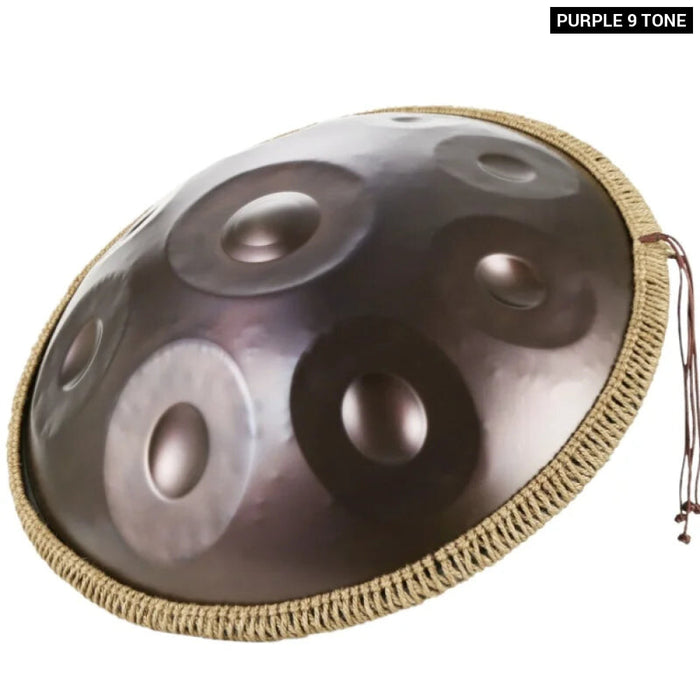 9 10 12 Notes 22 Inch 440Hz Handpan Steel Tongue Drum For Meditation