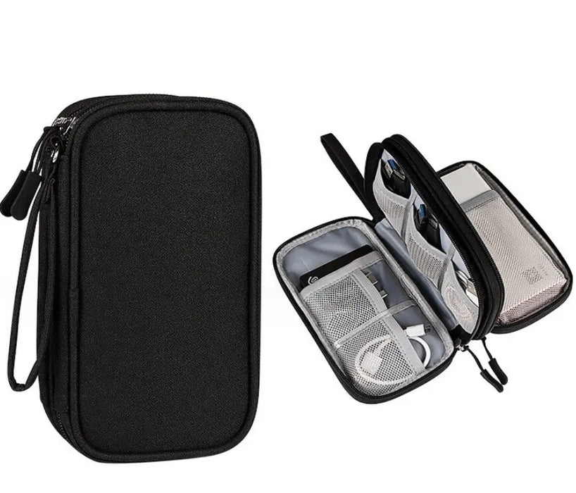 Compact Multi Layer Digital Storage Bag for Travel