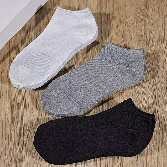 8 Pairs No Slip Boat Socks Low Cut Invisible Breathable